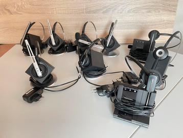 Lot headsets Sennheiser Jabra en Plantronics beschikbaar voor biedingen