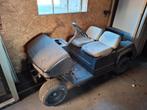 Club car benzinemotor Harley Davidson oldtimer, Ophalen