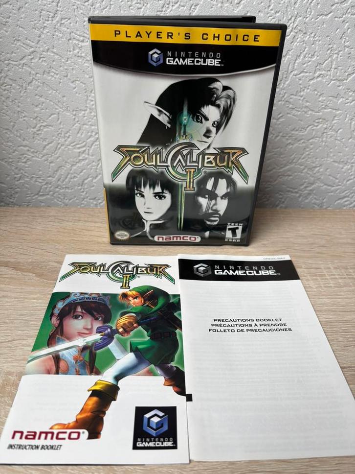Soul Calibur 2 voor Nintendo GameCube met Link uit Zelda USA, Spelcomputers en Games, Games | Nintendo GameCube, Zo goed als nieuw