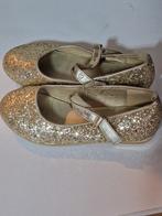 Gouden Glitter Ballerina's - Uk Gear Maat 29, H&M, Geel, Zo goed als nieuw, Ballerina's