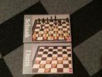 Jumbo Schaak en Damspel in 1koop, Hobby en Vrije tijd, Gezelschapsspellen | Bordspellen, Een of twee spelers, Ophalen, Gebruikt