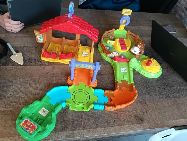 Zoef zoef manege, Kinderen en Baby's, Speelgoed | Vtech, Zo goed als nieuw, Ophalen of Verzenden