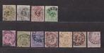België 1884-1891 OBP 42-52 complete reeks gestempeld, Ophalen, Gestempeld, Gestempeld