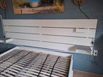 Ikea Nordli hoofdbord, Wit, Tweepersoons, Ophalen of Verzenden, Zo goed als nieuw