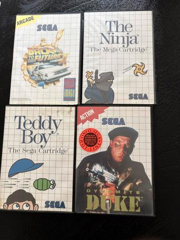 Sega master system lot nr 3 beschikbaar voor biedingen
