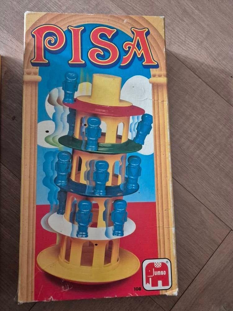 toren van pisa, Hobby en Vrije tijd, Gezelschapsspellen | Bordspellen, Gebruikt, Ophalen of Verzenden