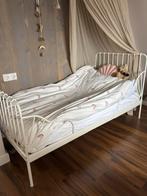 Meegroeibed Ikea MINNEN, Kinderen en Baby's, Kinderkamer | Bedden, 70 tot 85 cm, Ophalen of Verzenden, Zo goed als nieuw, Lattenbodem