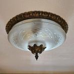 Prachtige oude plafondlamp lamp plafonnière, Huis en Inrichting, Lampen | Plafondlampen, Ophalen, Gebruikt