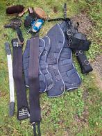 Transportbeschermers, zweetmes, longeersingel en borstels, Dieren en Toebehoren, Ophalen of Verzenden, Gebruikt, Rijden