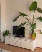Ikea Besta Burs Hoogglans Wit TV Meubel - 180cm, Huis en Inrichting, Kasten | Televisiemeubels, Ophalen, Overige materialen, Gebruikt