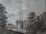 gravure Singel Utrecht, st Lucie bolwerk schuitje H. Spilman, Antiek en Kunst, Kunst | Etsen en Gravures, Verzenden