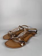 Gioseppo Navassa Flat Sandals – EU 39 – Beige/Gold, Kleding | Dames, Beige, Ophalen of Verzenden, Sneakers of Gympen, Zo goed als nieuw