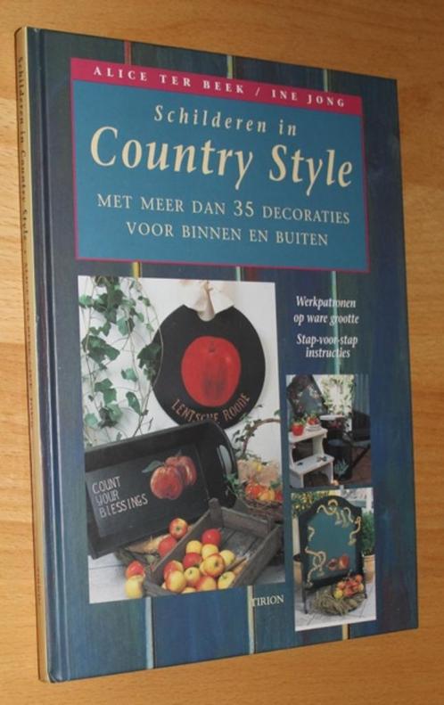 SCHILDEREN IN COUNTRY-STIJL - ter Beek - 99930/1/a, Boeken, Hobby en Vrije tijd, Gelezen, Tekenen en Schilderen, Ophalen of Verzenden