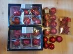 Kerstballen rood/goud, Ophalen, Zo goed als nieuw