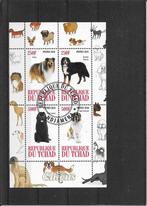 Tsjaad honden, Postzegels en Munten, Ophalen of Verzenden, Overige landen, Gestempeld