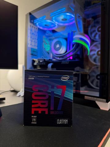Intel Core i7-8700K CPU - 3.7 GHZ - 8e Gen Socket LGA 1151 beschikbaar voor biedingen