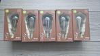 5 stuks Edison model dimbare ledlamp met smoke glas, Led-lamp, Minder dan 30 watt, Zo goed als nieuw, E27 (groot)