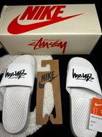 Nike X Stussy badslippers wit, Slippers, Wit, Nike x Stussy, Nieuw
