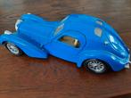 Bugatti Modelauto - Blauw, Hobby en Vrije tijd, Modelbouw | Auto's en Voertuigen, Overige merken, Auto, Groter dan 1:32, Ophalen of Verzenden