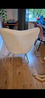 Wat hogere teddy stof fauteuil., Ophalen, Gebruikt, Stof