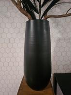 Eric Kuster-style zwarte vaas, Huis en Inrichting, Ophalen, 50 tot 75 cm, Zwart, Aardewerk of Porselein