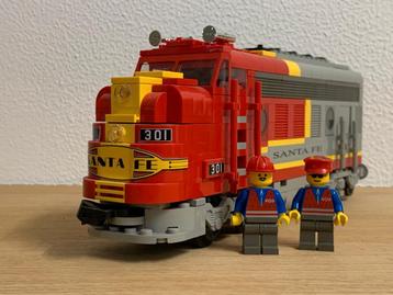 Lego trein 10020 Santa Fe Super Chief beschikbaar voor biedingen