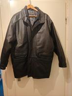M.Flues winter leren jas maat L, Maat 52/54 (L), M.Flues, Zwart, Ophalen of Verzenden