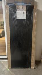 Zwarte deur afgelakt 93.0 x 211.5 Opdek rechts, Doe-het-zelf en Verbouw, Deuren en Horren, Minder dan 80 cm, Binnendeur, Ophalen of Verzenden