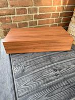 Vintage Teak Zwevend Nachtkastje, Huis en Inrichting, Kasten | Ladekasten, Minder dan 50 cm, Gebruikt, 1 of 2 laden, Teakhout