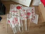 Ongeveer 50 ajax wedstrijdvlaggetjes, Ophalen of Verzenden, Zo goed als nieuw, Ajax