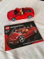 Lego 8671 Ferrari 430 Spider 1:17, Kinderen en Baby's, Speelgoed | Duplo en Lego, Ophalen of Verzenden, Gebruikt, Complete set