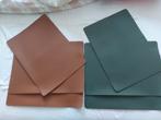 6 place mats, lederlook., Ophalen of Verzenden, Zo goed als nieuw
