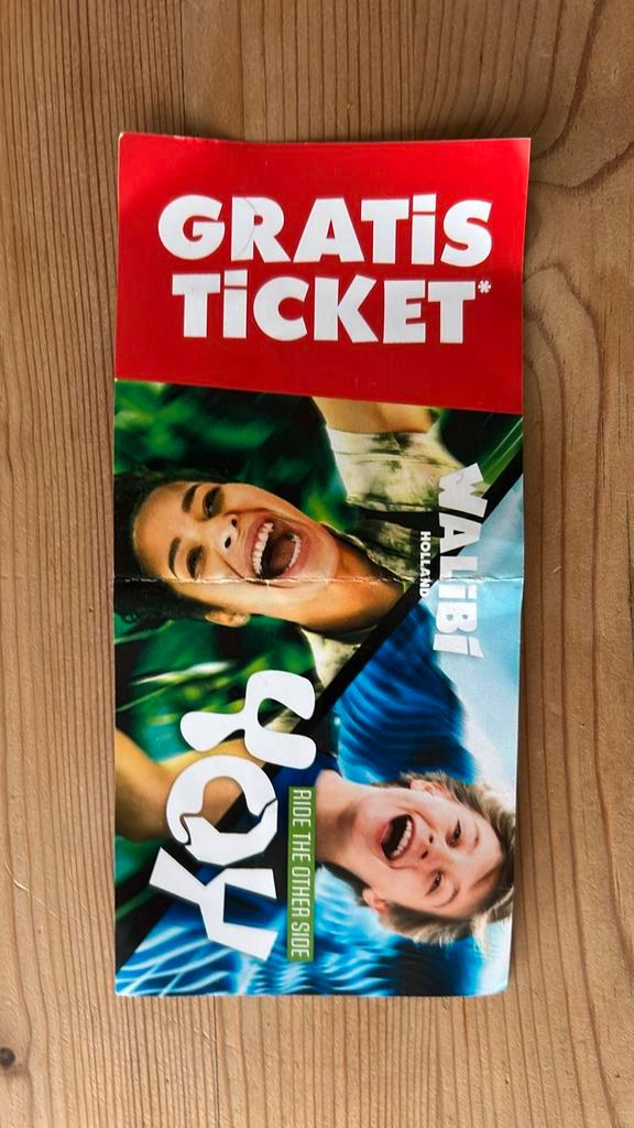 Ticket Walibi, Tickets en Kaartjes, Recreatie | Pretparken en Attractieparken, Kortingskaart