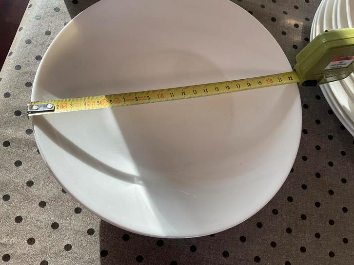 Ikea skyn 21986 design servies wit /ontbijtborden, Huis en Inrichting, Keuken | Servies, Bord(en), Overige stijlen, Porselein