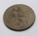 Engelse munt half penny 1919 king George V Engeland UK, Ophalen of Verzenden, Overige landen, Losse munt