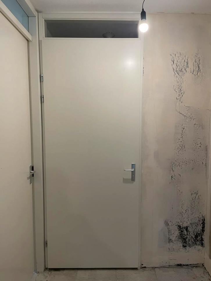 4 Complete Opdek Binnendeuren met Kozijn en Beslag, Doe-het-zelf en Verbouw, Deuren en Horren, Zo goed als nieuw, Binnendeur, 215 cm of meer