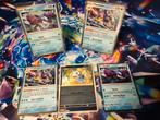 Pokémon Mega Evolution - holo en reverse water, Ophalen of Verzenden, Nieuw, Meerdere kaarten, Foil