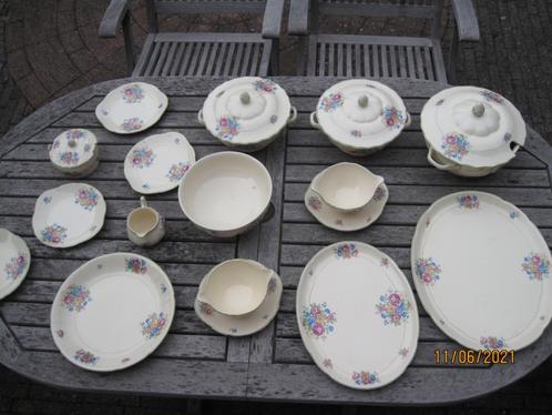 Diverse serveerschalen Gouds Plateel, Antiek en Kunst, Antiek | Servies los, Ophalen