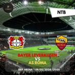 Tickets rij 1 Bayer Leverkusen - AS Roma (halve finale), Tickets en Kaartjes, Sport | Voetbal, Mei, Losse kaart, Europa of Champions League