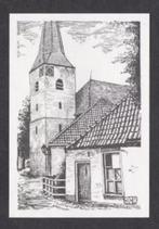 Gramsbergen Hervormde Kerk Pentekening., Ophalen of Verzenden, 1960 tot 1980, Ongelopen, Overijssel