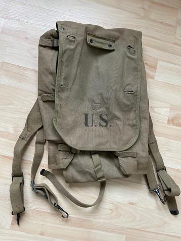 WW2 US, M-1928 haversack en gerelateerd beschikbaar voor biedingen