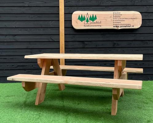 Picknickbank Robuust, Tuin en Terras, Picknicktafels, Nieuw, Rechthoekig, Ophalen