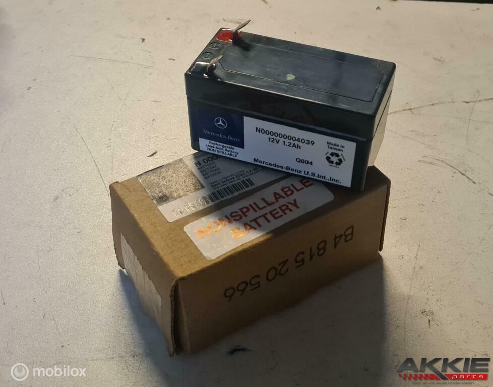 Mercedes Back-up Batterij N000000004039 Nieuw, Auto-onderdelen, Accu's en Toebehoren, Gebruikt, Ophalen of Verzenden