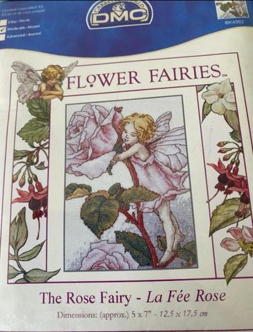 BORDUURPAKKET FLOWER FAIRIES THE ROSE FAIRY beschikbaar voor biedingen