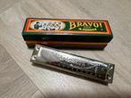 Vintage: nieuwe mondharmonica Hohner Bravo in C, Muziek en Instrumenten, Blaasinstrumenten | Mondharmonica's, Verzenden, Nieuw