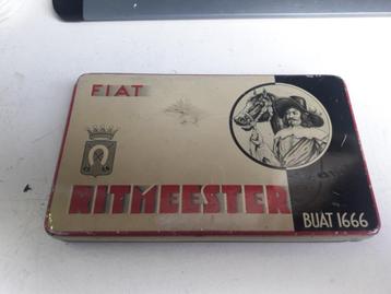 oud sigarenblik Fiat Ritmeester Buat 1666 (Z177-81)