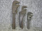 Verstelbare moer sleutels, oude type. 3 stuks, Antiek en Kunst, Antiek | Gereedschap en Instrumenten, Verzenden