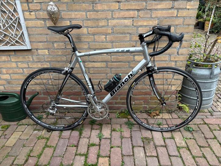 Bianchi Via Nirone C2C 58 cm alu/carbon-campagnolo Veloce, Fietsen en Brommers, Fietsen | Racefietsen, Gebruikt, Heren, Overige merken
