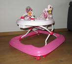 Loopstoeltje roze / wit, Kinderen en Baby's, Speelgoed | Babyspeelgoed, Overige typen, Zo goed als nieuw, Met wieltjes, Ophalen