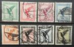Duitse Rijk 1926 Reichsadler 378-384 gebruikt (B45-1), Verzenden, Duitse Keizerrijk, Gestempeld